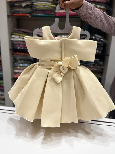 3D Flower Birthday Frock