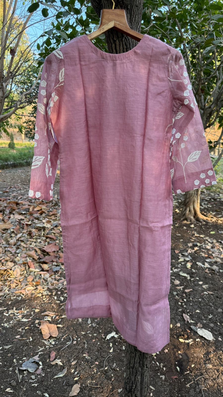 Alia Long Mul Chanderi Co ord Set 2pc Set