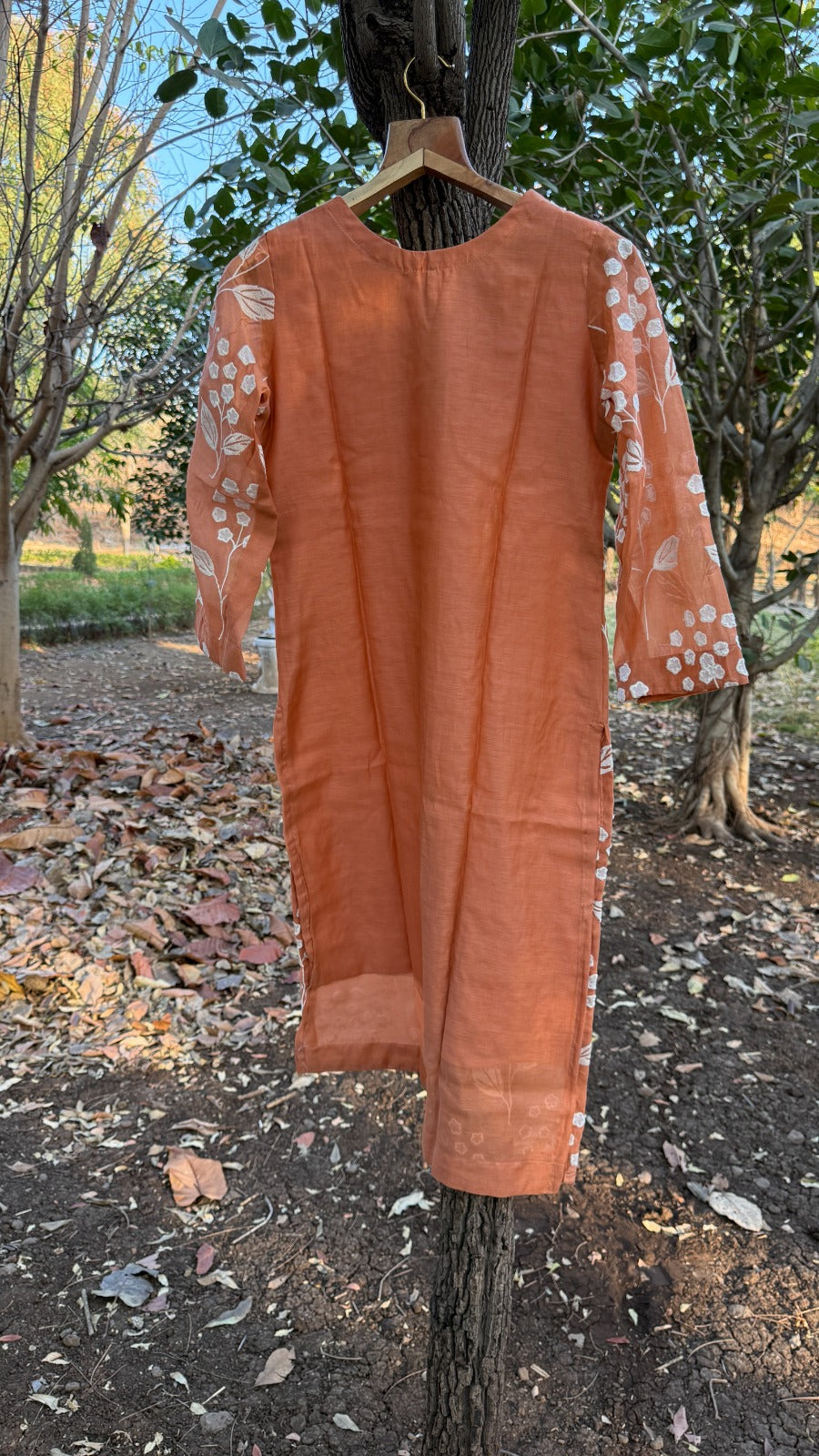 Alia Long Mul Chanderi Co ord Set 2pc Set