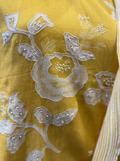Mango Mulchanderi 3pc Suit