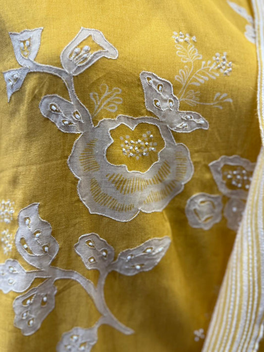 Mango Mulchanderi 3pc Suit