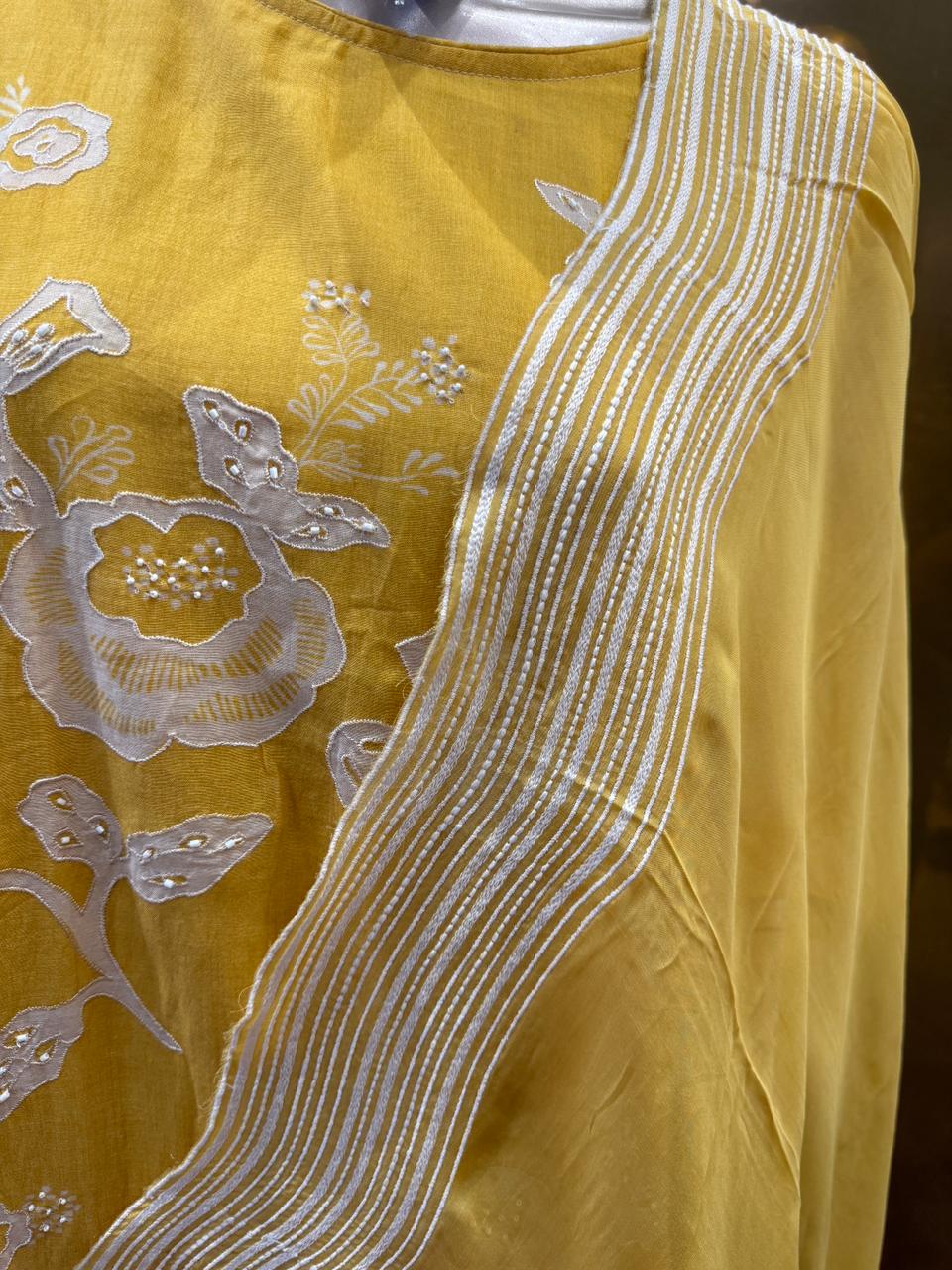 Mango Mulchanderi 3pc Suit
