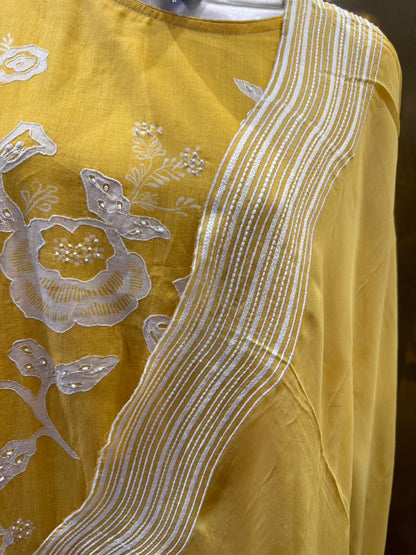 Mango Mulchanderi 3pc Suit