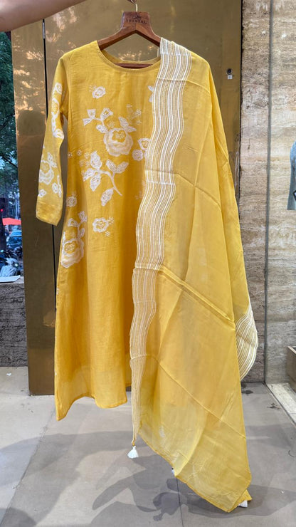 Mango Mulchanderi 3pc Suit
