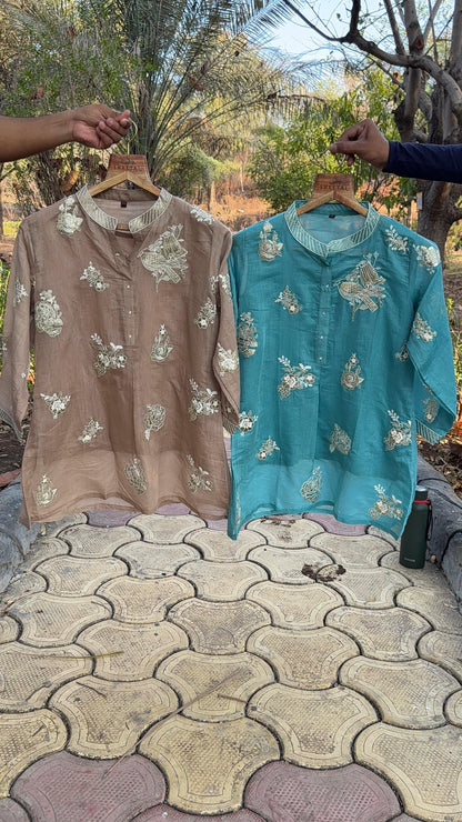 Pankh Mul Chanderi Co Ord Sets