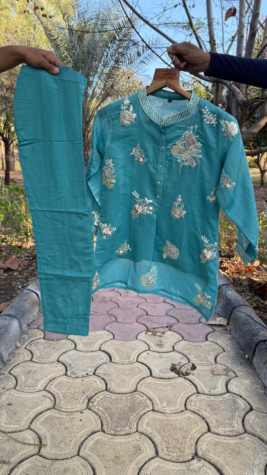 Pankh Mul Chanderi Co Ord Sets