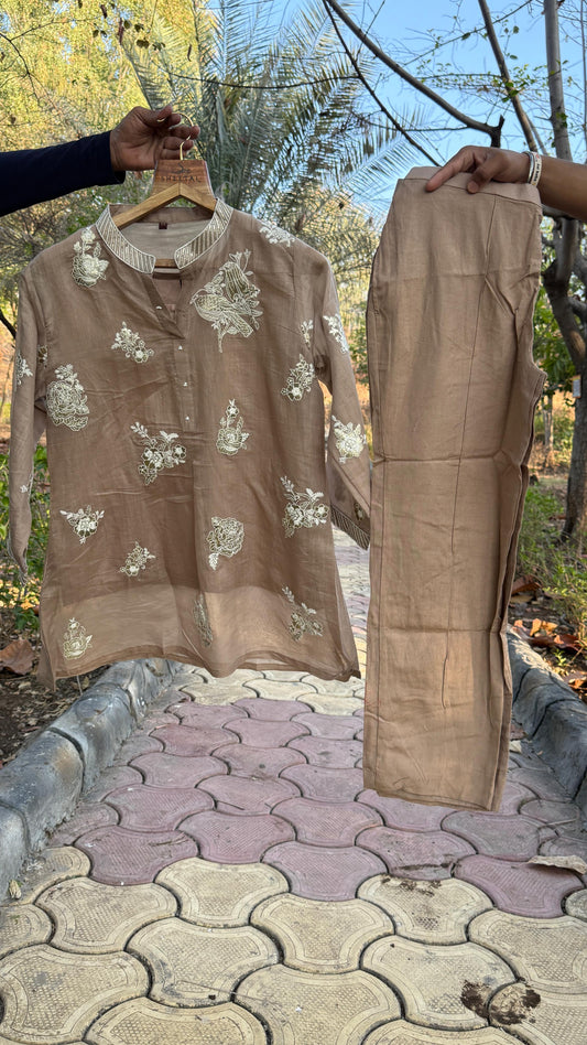 Pankh Mul Chanderi Co Ord Sets