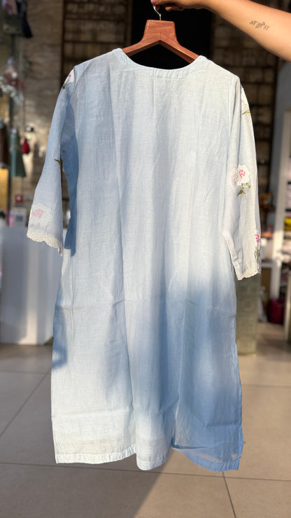 Applique Mulchanderi Suit