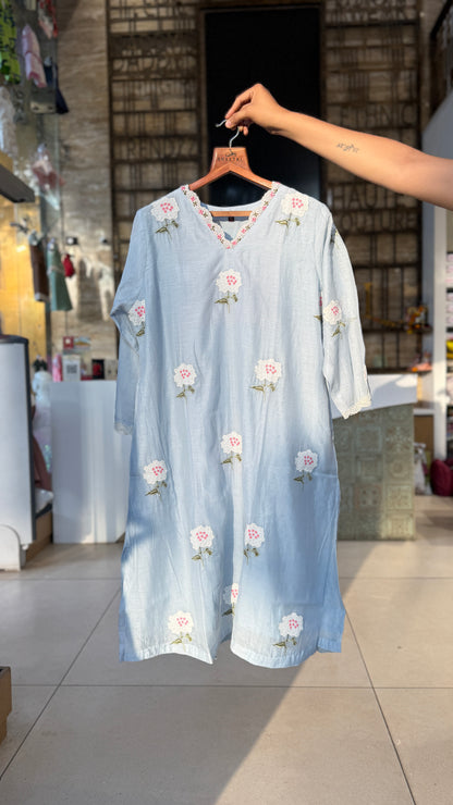Applique Mulchanderi Suit