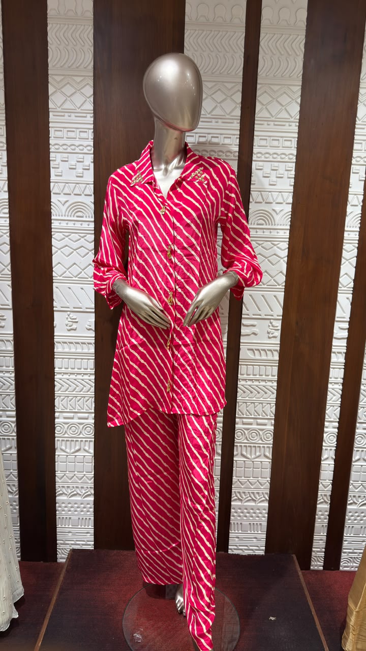 Leheriya Co-ord Set