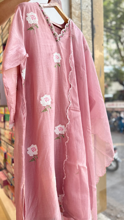 Applique Mulchanderi Suit