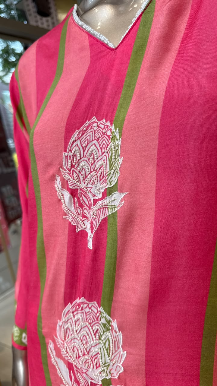 Celebrity Pink Farshi Salwar Set