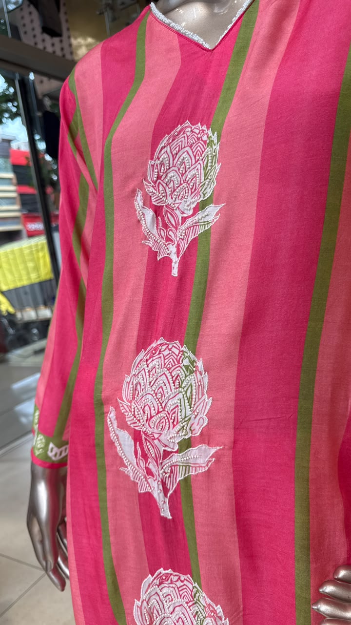 Celebrity Pink Farshi Salwar Set