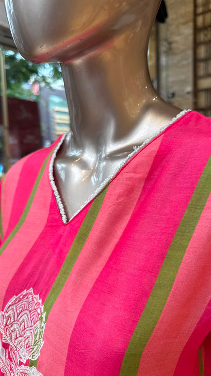 Celebrity Pink Farshi Salwar Set