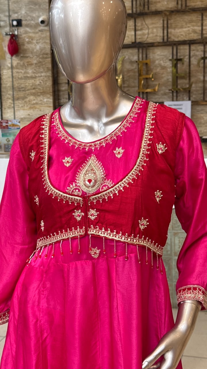 Rani Anarkali with Red Kot