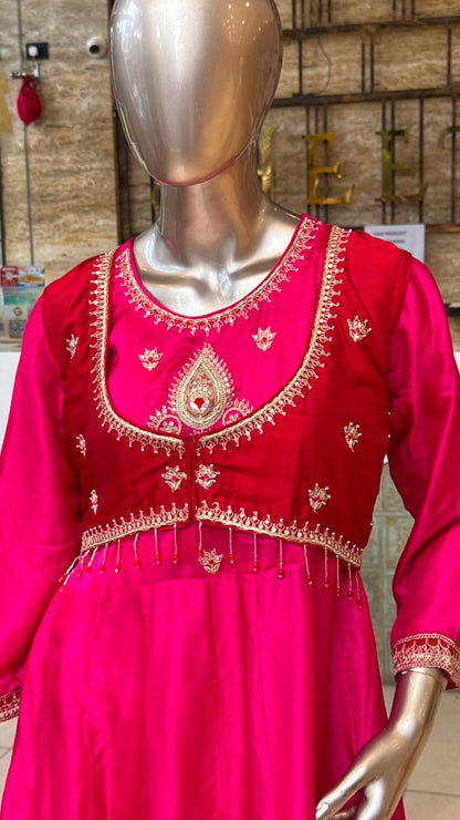 Rani Anarkali with Red Kot