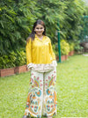 Designer Yellow Handcrafted Co-ord Set