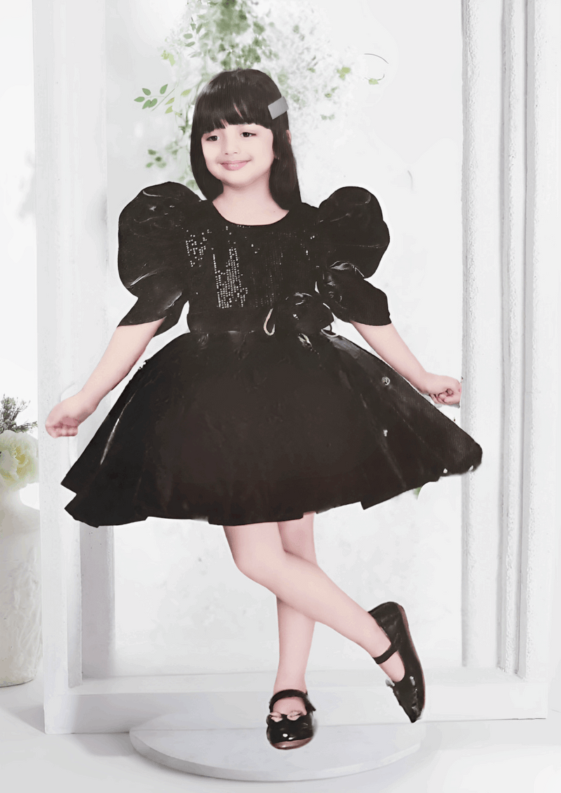 Designer Luxury Black Gown