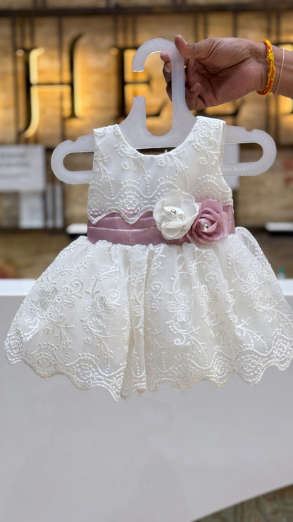 White Blossom Frock