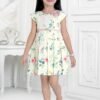 Floral Print Baby Frock