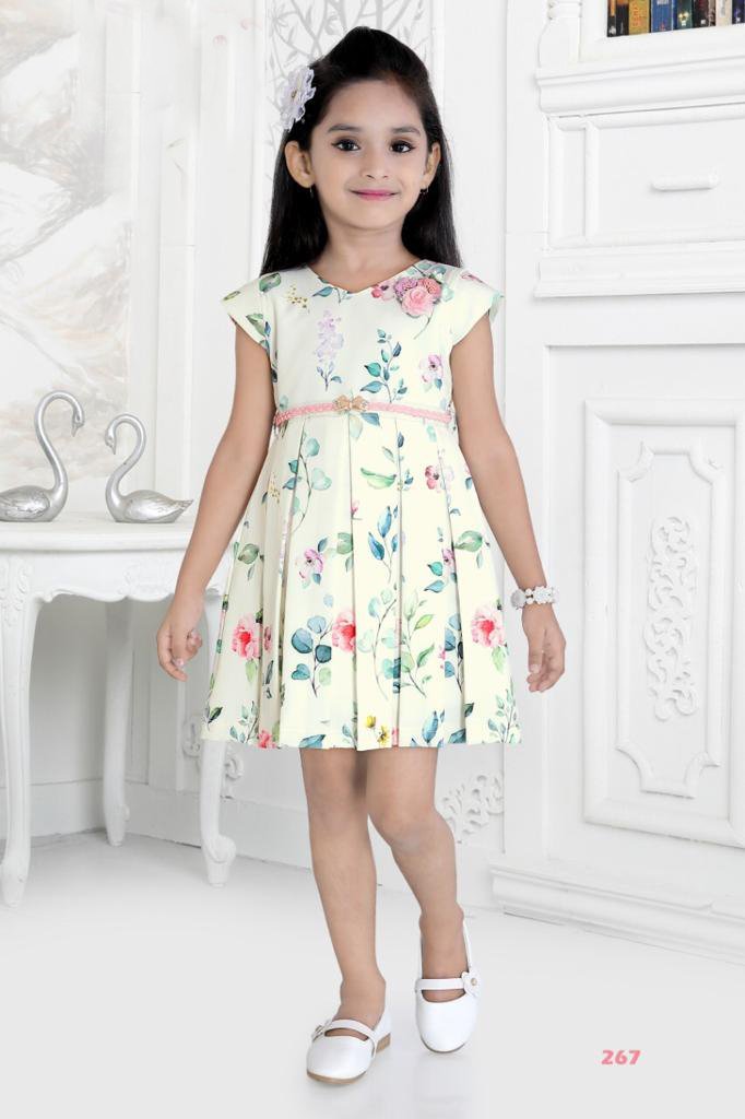 Floral Print Baby Frock