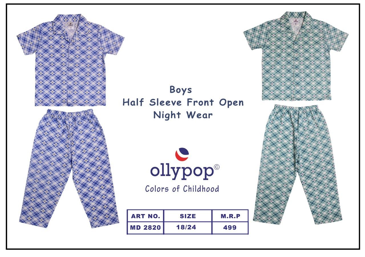 Ollypop 2025 night suits