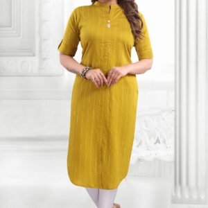 Decent Kurti With Stand Neck