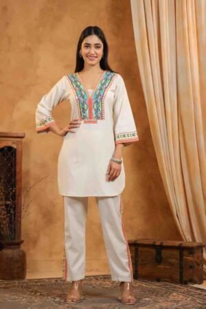 Designer Desert Bloom Co-ord Set
